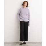 【石川梨華さん着用】ミニケーブルニット【毛玉軽減/洗える】 | grove | 詳細画像25