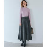 【石川梨華さん着用】ミニケーブルニット【毛玉軽減/洗える】 | grove | 詳細画像21