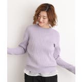 【石川梨華さん着用】ミニケーブルニット【毛玉軽減/洗える】 | grove | 詳細画像24