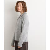 異素材ビッグカラーニット | grove | 詳細画像4