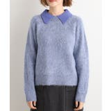 異素材ビッグカラーニット | grove | 詳細画像17