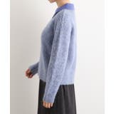 異素材ビッグカラーニット | grove | 詳細画像18