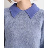 異素材ビッグカラーニット | grove | 詳細画像20