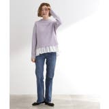 裾切替タックペプラムTシャツ | grove | 詳細画像3