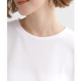 裾切替タックペプラムTシャツ | grove | 詳細画像16