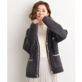 【石川梨華さん着用】軽やかフェザーで魅せる、クラシカルな主役カーディガン | grove | 詳細画像19