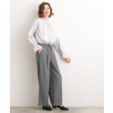 きれい見えとリラックス感を両立。秋の大人カジュアルに効くイージーパンツ | grove | 詳細画像3