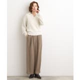 きれい見えとリラックス感を両立。秋の大人カジュアルに効くイージーパンツ | grove | 詳細画像10