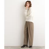 きれい見えとリラックス感を両立。秋の大人カジュアルに効くイージーパンツ | grove | 詳細画像11