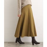 もっちりナイロンストレッチトラペーズスカート | grove | 詳細画像6 