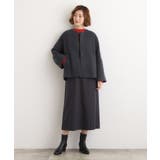 【ウール混】軽やかに羽織れるショートコート | grove | 詳細画像7