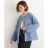 【ウール混】軽やかに羽織れるショートコート | grove | 詳細画像11