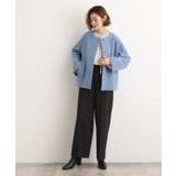 【ウール混】軽やかに羽織れるショートコート | grove | 詳細画像12