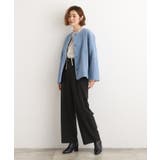 【ウール混】軽やかに羽織れるショートコート | grove | 詳細画像13