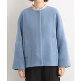 【ウール混】軽やかに羽織れるショートコート | grove | 詳細画像15