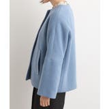 【ウール混】軽やかに羽織れるショートコート | grove | 詳細画像16