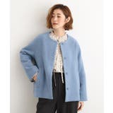 【ウール混】軽やかに羽織れるショートコート | grove | 詳細画像10