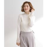 プリーツレイヤードニットプルオーバー | grove | 詳細画像2