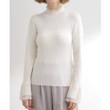 プリーツレイヤードニットプルオーバー | grove | 詳細画像19