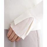 プリーツレイヤードニットプルオーバー | grove | 詳細画像24