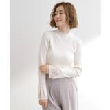 オフホワイト(003) | プリーツレイヤードニットプルオーバー | grove