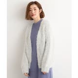 ライトグレー(010) | オーバーサイズフェザーカーディガン | grove