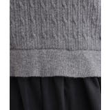 【時短コーデ】ポロニットドッキングワンピース | grove | 詳細画像5