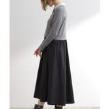 【時短コーデ】ポロニットドッキングワンピース | grove | 詳細画像17