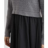 【時短コーデ】ポロニットドッキングワンピース | grove | 詳細画像21