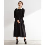 【時短コーデ】ポロニットドッキングワンピース | grove | 詳細画像9