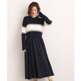 【時短コーデ】ポロニットドッキングワンピース | grove | 詳細画像12