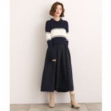 【時短コーデ】ポロニットドッキングワンピース | grove | 詳細画像13