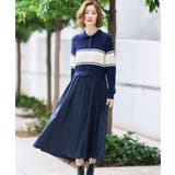 【時短コーデ】ポロニットドッキングワンピース | grove | 詳細画像11