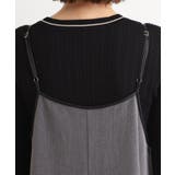 【体型カバー/レイヤード】へリンボンキャミワンピース | grove | 詳細画像15