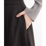 へリンボンツイードフレアマキシスカート | grove | 詳細画像18