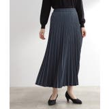 すっきり見えて、やさしく揺れる。大人のスエードライクプリーツスカート | grove | 詳細画像6