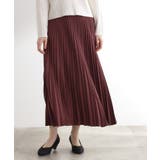 すっきり見えて、やさしく揺れる。大人のスエードライクプリーツスカート | grove | 詳細画像10