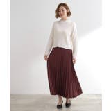 すっきり見えて、やさしく揺れる。大人のスエードライクプリーツスカート | grove | 詳細画像12