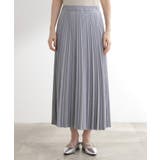 すっきり見えて、やさしく揺れる。大人のスエードライクプリーツスカート | grove | 詳細画像30