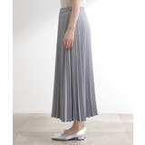 すっきり見えて、やさしく揺れる。大人のスエードライクプリーツスカート | grove | 詳細画像31