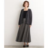 すっきり見えて、やさしく揺れる。大人のスエードライクプリーツスカート | grove | 詳細画像27