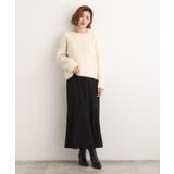 ウエストサイドリブマーメイドスカート | grove | 詳細画像10 