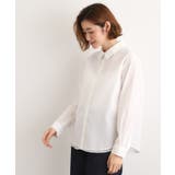 オーガンジーレイヤードシャツ | grove | 詳細画像6