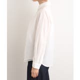 オーガンジーレイヤードシャツ | grove | 詳細画像10