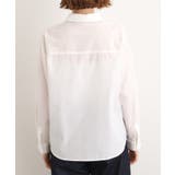 オーガンジーレイヤードシャツ | grove | 詳細画像11