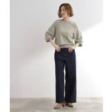 【最終お値下げ！！】袖レース編みラグランスリーブニット | grove | 詳細画像3 