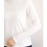 【吸湿発熱】秋冬のレイヤードを格上げ コットンハイネックプルオーバー | grove | 詳細画像17