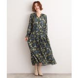 カスリフラワーティアードワンピース | grove | 詳細画像8