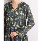 カスリフラワーティアードワンピース | grove | 詳細画像15