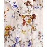 カスリフラワープリントブラウス | grove | 詳細画像6